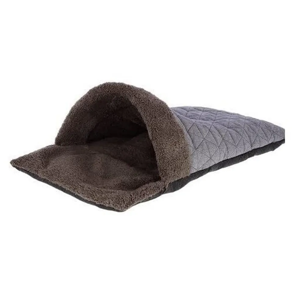 kerbl-thea-sac-de-couchage-pour-animal-40x70x12-cm-marron-bleu image 1