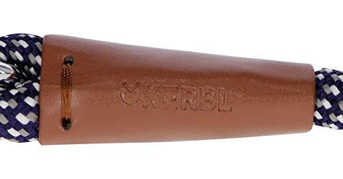 kerbl-pet-phoenix-laisse-ronde-pour-chien-bleu-marron-200cm-14mm image 4