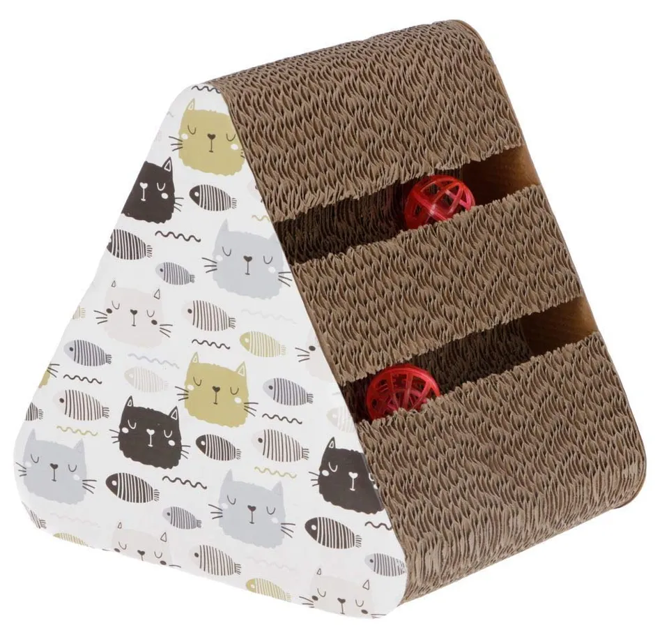 kerbl-pet-griffoir-pour-chat-boon-22-x-26-x-26-cm-avec-catnip image 1
