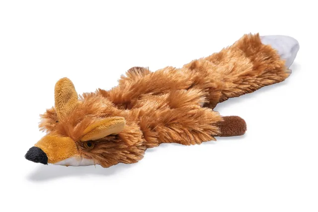karlie-flatinos-renard-l-30-cm-marron-jouet-en-peluche-pour-chien image 1