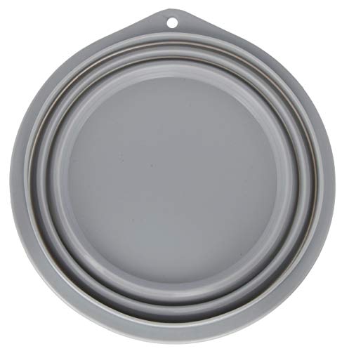 kerbl-pet-gamelle-de-voyage-en-silicone-gris-2000-ml image 4