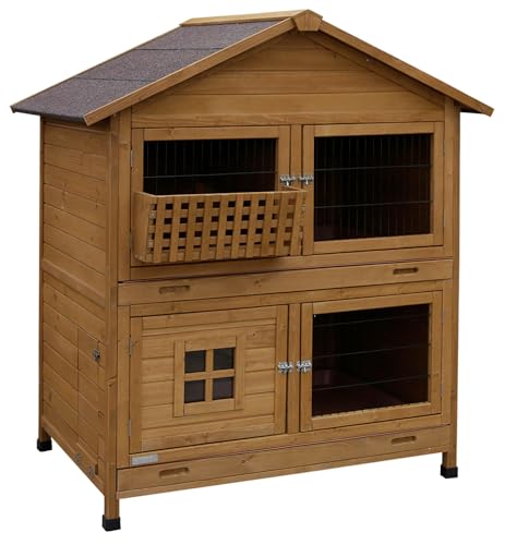 kerbl-pet-cage-rongeurs-s-dtirol-125-x-87-x-142-cm-bois-clapier-lapins image 7