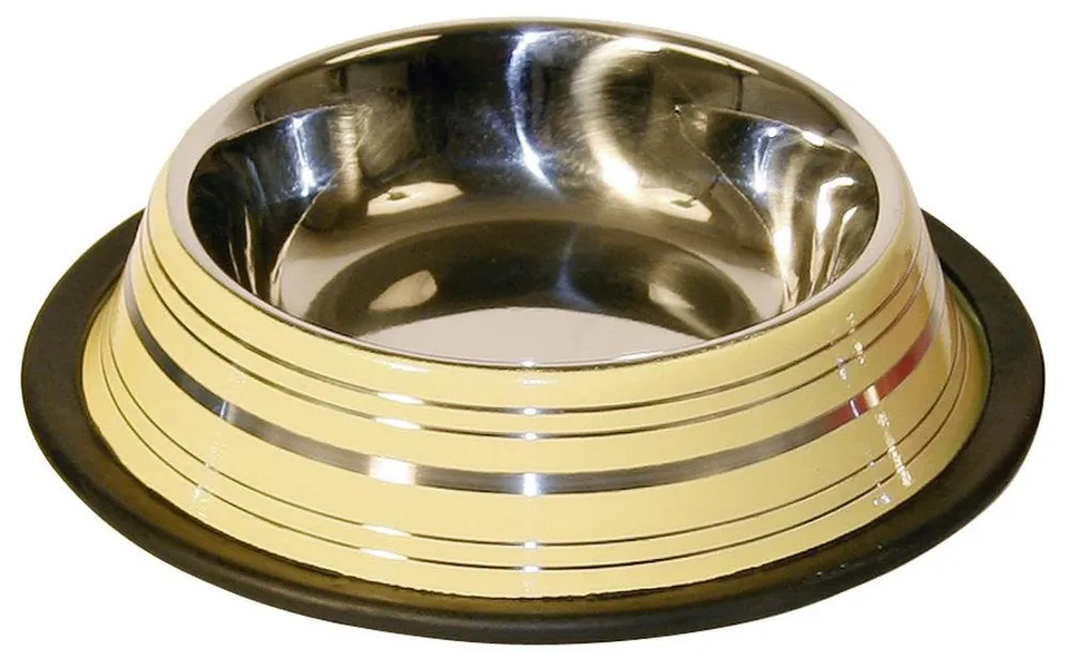 kerbl-gamelle-inox-antid-rapante-200-ml-multicolore-pour-animaux image 1