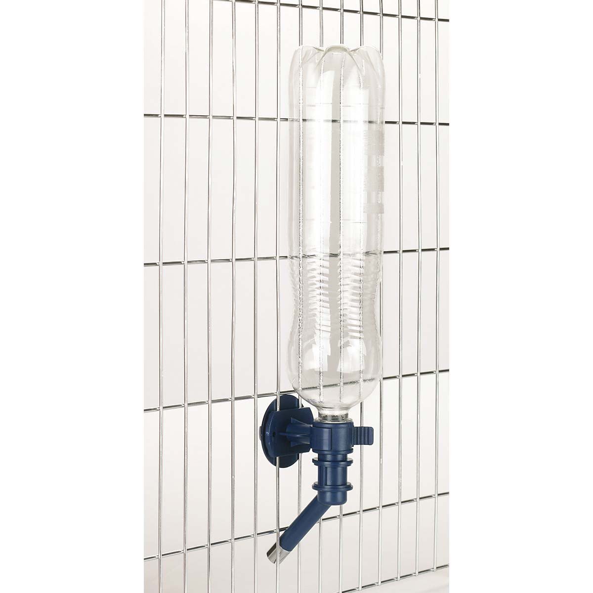 kerbl-aquaboy-porte-bouteille-pour-cage-en-inox image 1