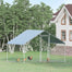 pawhut-poulailler-enclos-ferme-9-8-x-6-6-x-6-4-forme-clocher-walk-in-ext-rieur image 3