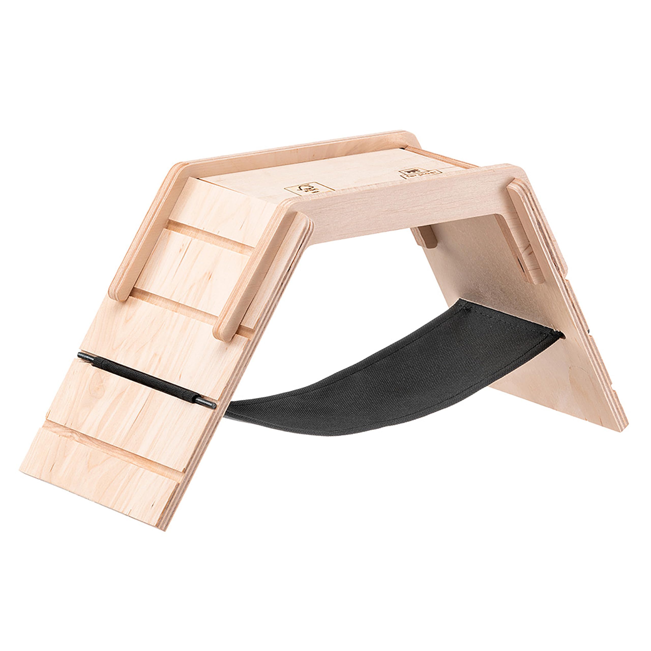 ferplast-arcade-bridge-pont-en-bois-avec-hamac-et-chelle-pour-hamster-et-souris image 3
