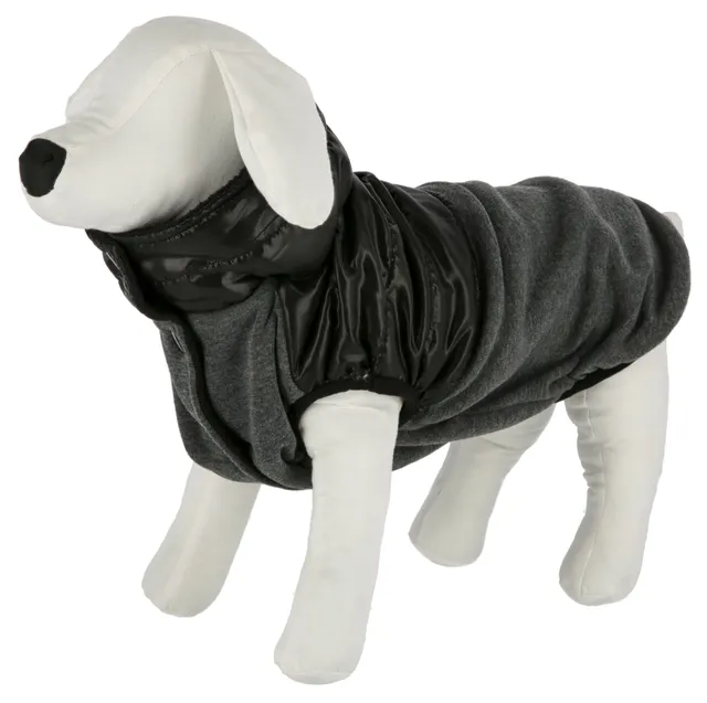 kerbl-quebec-manteau-pour-chien-gris-noir-taille-l-45-cm image 1