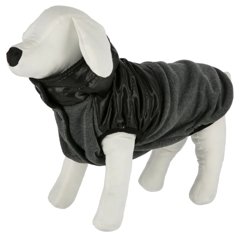 kerbl-quebec-manteau-pour-chien-gris-noir-taille-l-45-cm image 1