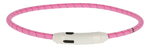 kerbl-pet-collier-led-maxi-safe-pink-65-cm-x-10-mm-rechargeable-usb image 2