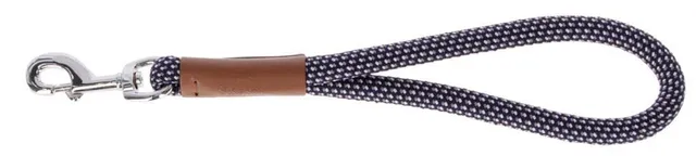kerbl-phoenix-laisse-poign-e-chien-ronde-35-cm-14-mm-bleu-marron image 1