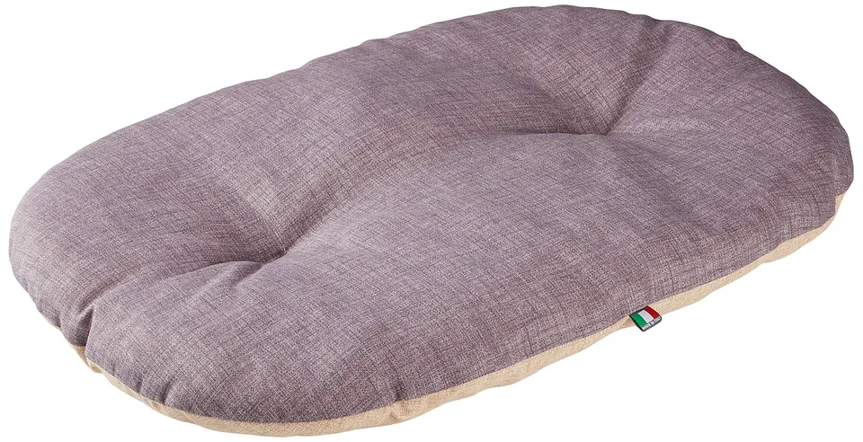 kerbl-loneta-coussin-pour-chien-82-x-57-cm-gris-jaune-reversible-coton-polyster- image 1