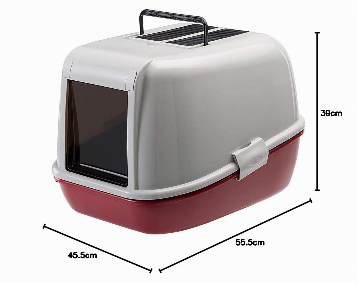 ferplast-magix-maison-de-toilette-pour-chat-avec-tamis-45-5-x-55-5-x-h-41-cm-bor image 7