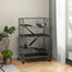 pawhut-cage-5-tages-127-cm-pour-petits-animaux-avec-hamac-6-portes-gris-fonc image 2
