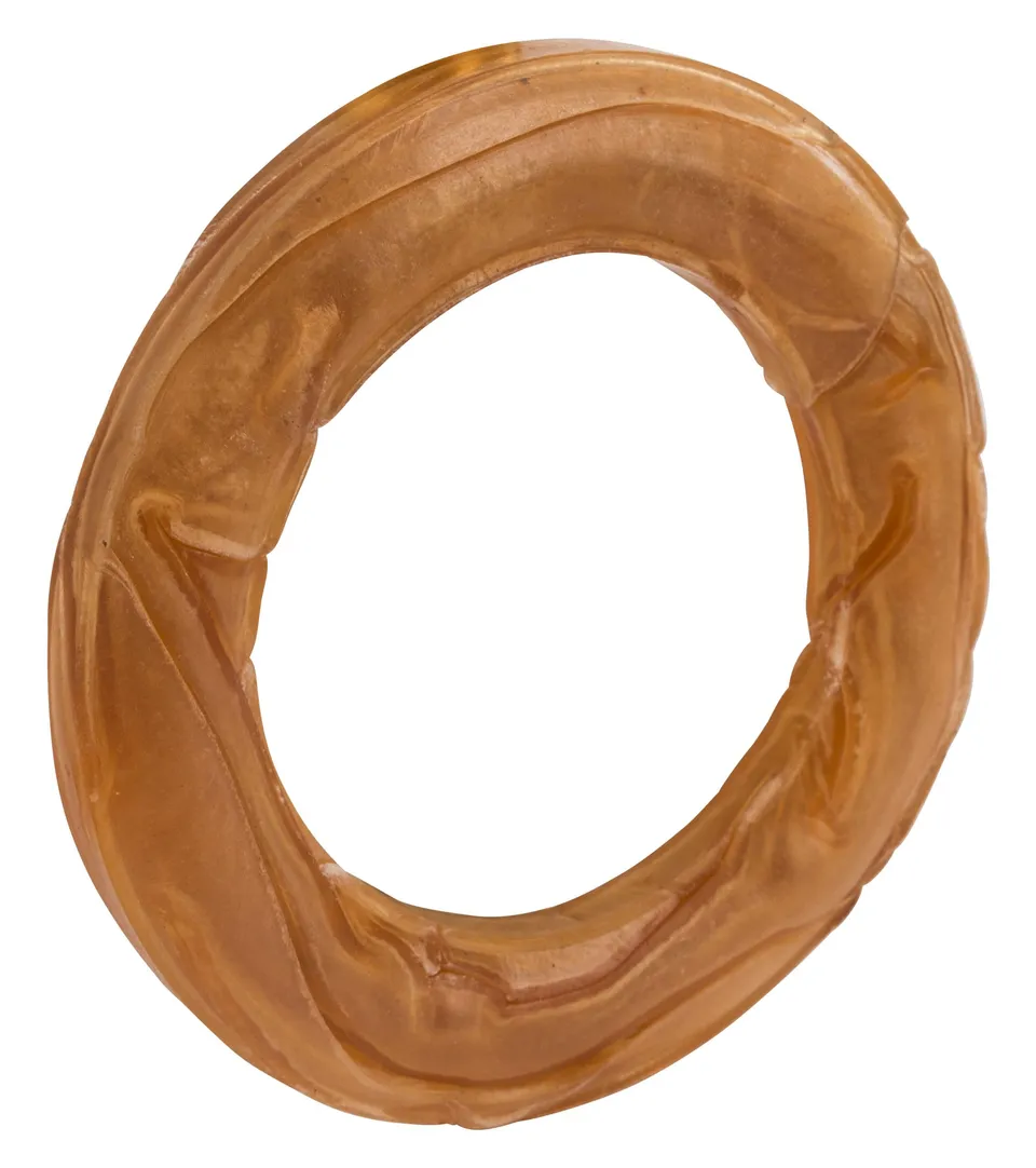 kerbl-anneau-m-cher-en-peau-de-b-uf-pour-chien-15-cm image 1