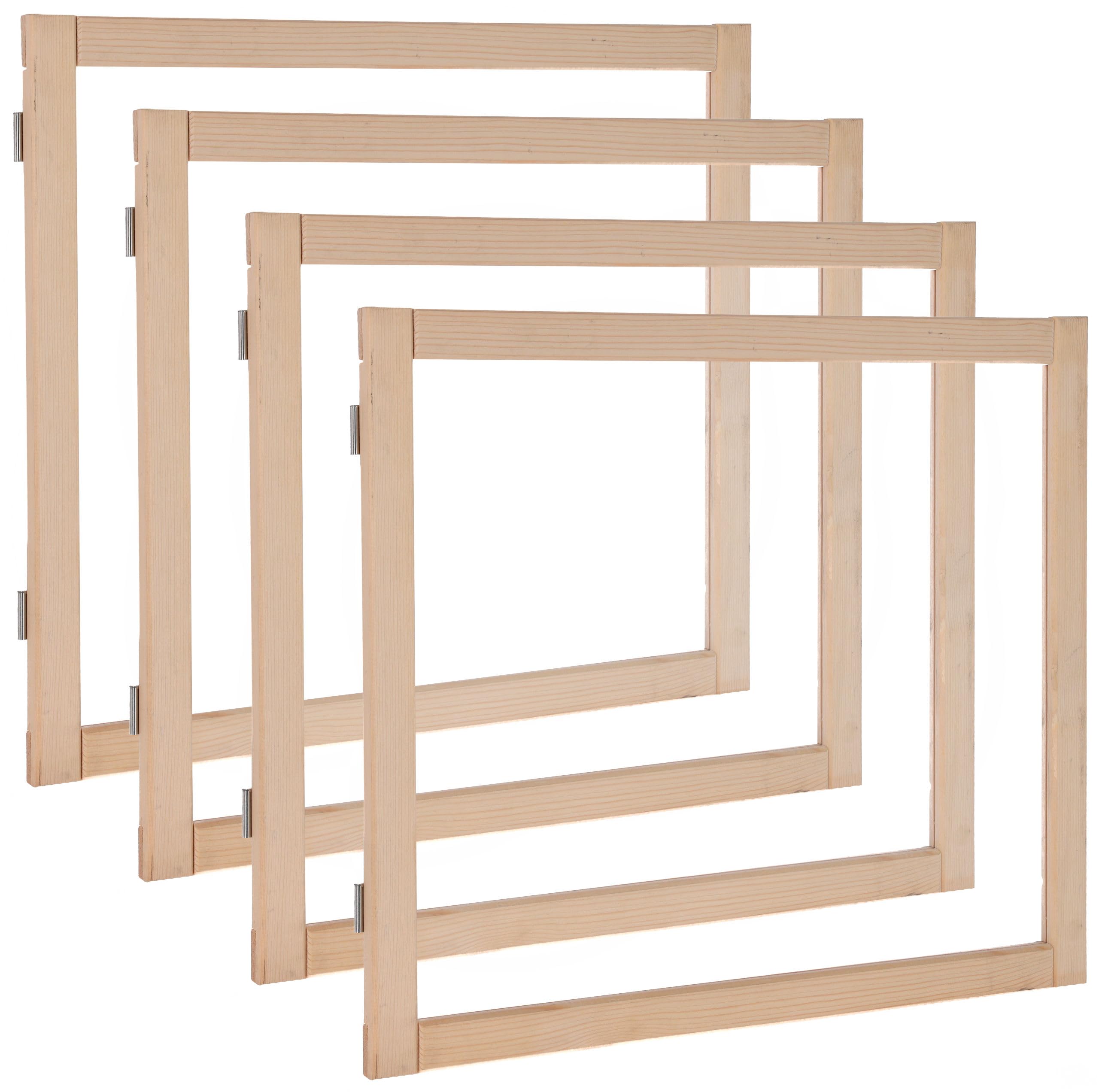 kerbl-pet-s-parateur-de-pi-ce-enclos-int-rieur-4-l-ments-58x48cm-plexiglas-lapin image 2