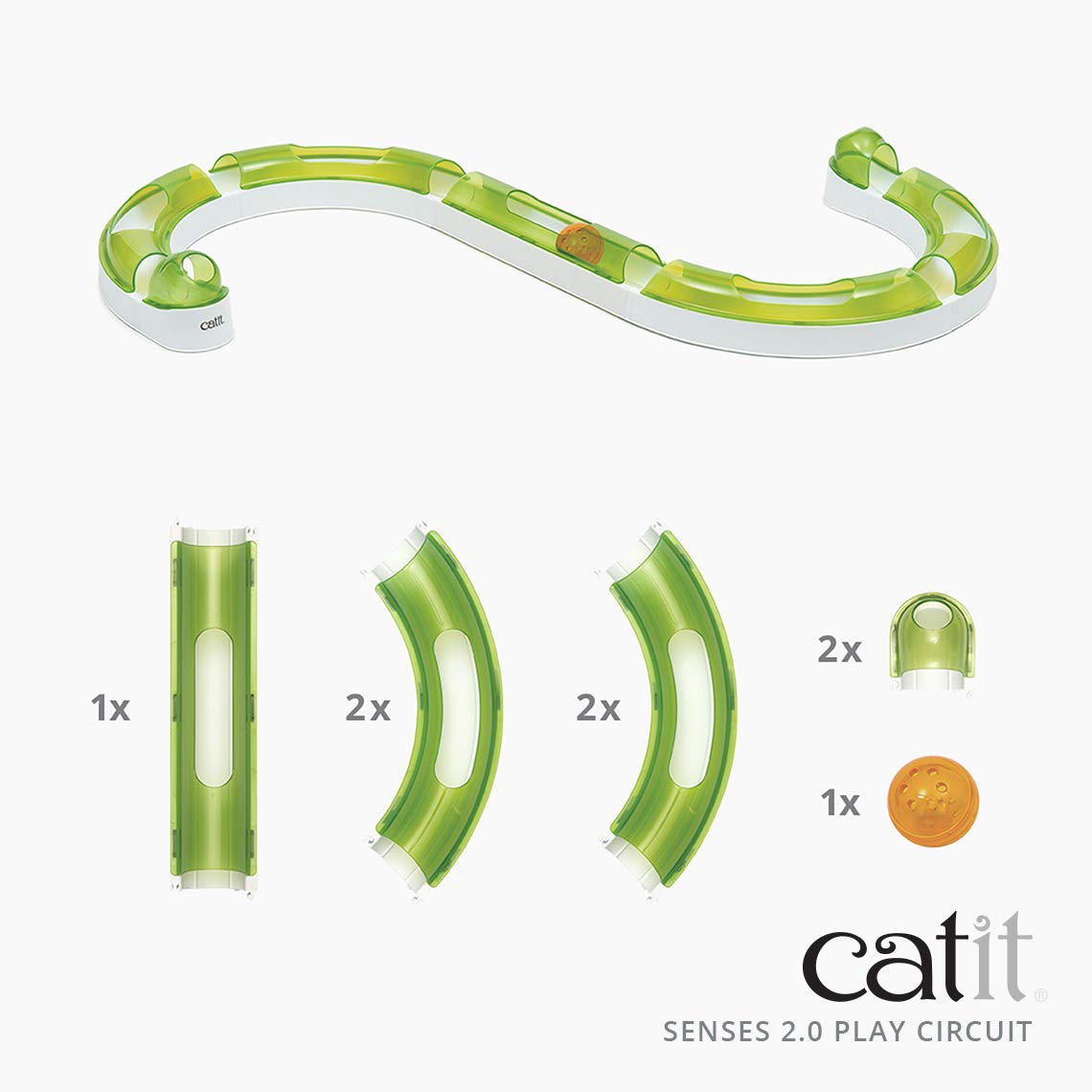 catit-senses-2-0-circuit-de-jeu-pour-chat-avec-balle image 3