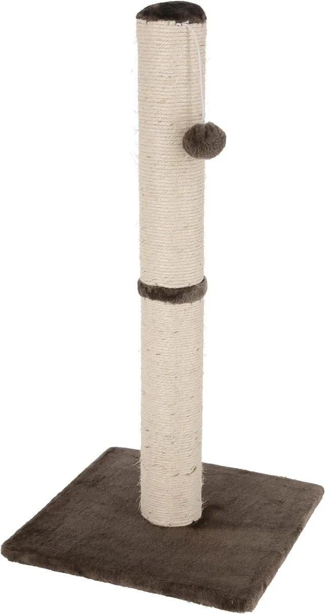 kerbl-opal-maxi-tube-gratter-pour-chat-78-cm-avec-balle-de-jeu image 1
