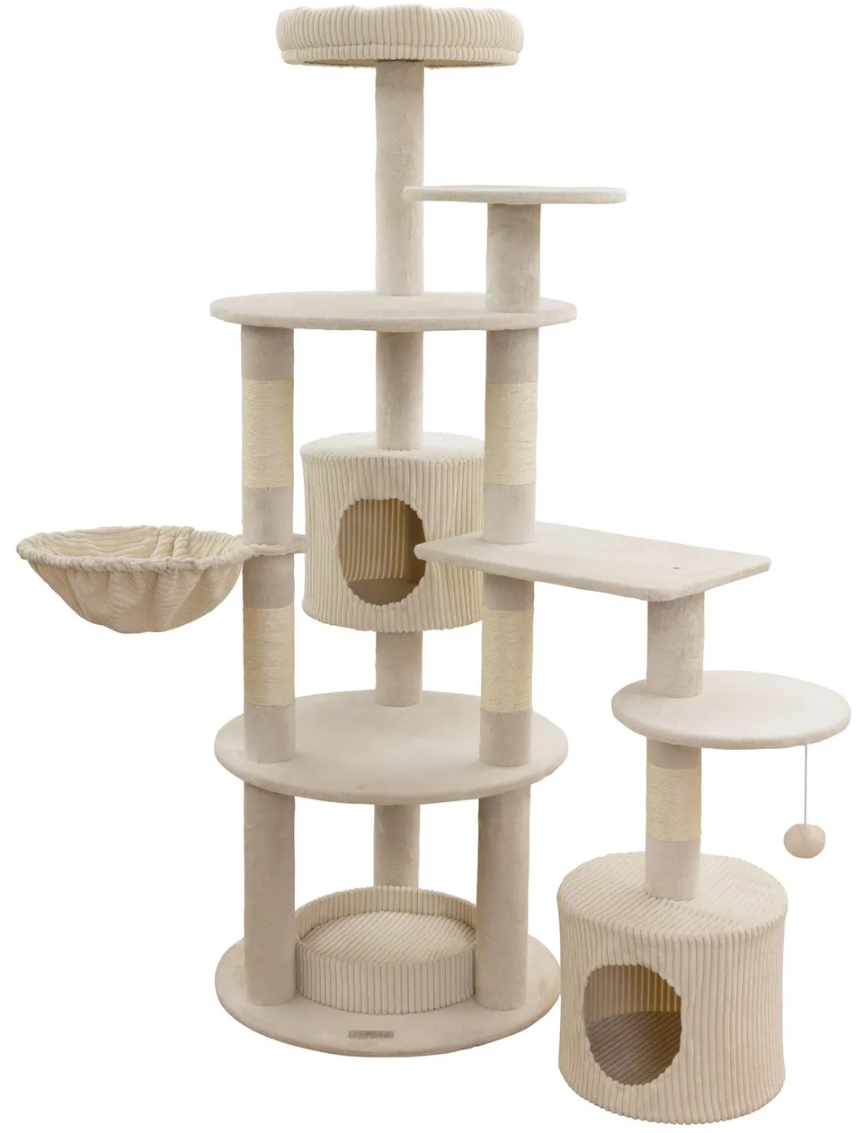 kerbl-pet-griffoir-annika-beige-164-cm-arbre-chat-en-bois image 1