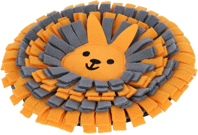 kerbl-pet-tapis-renifler-lapin-25-cm-orange-gris-polyester-pliable image 1