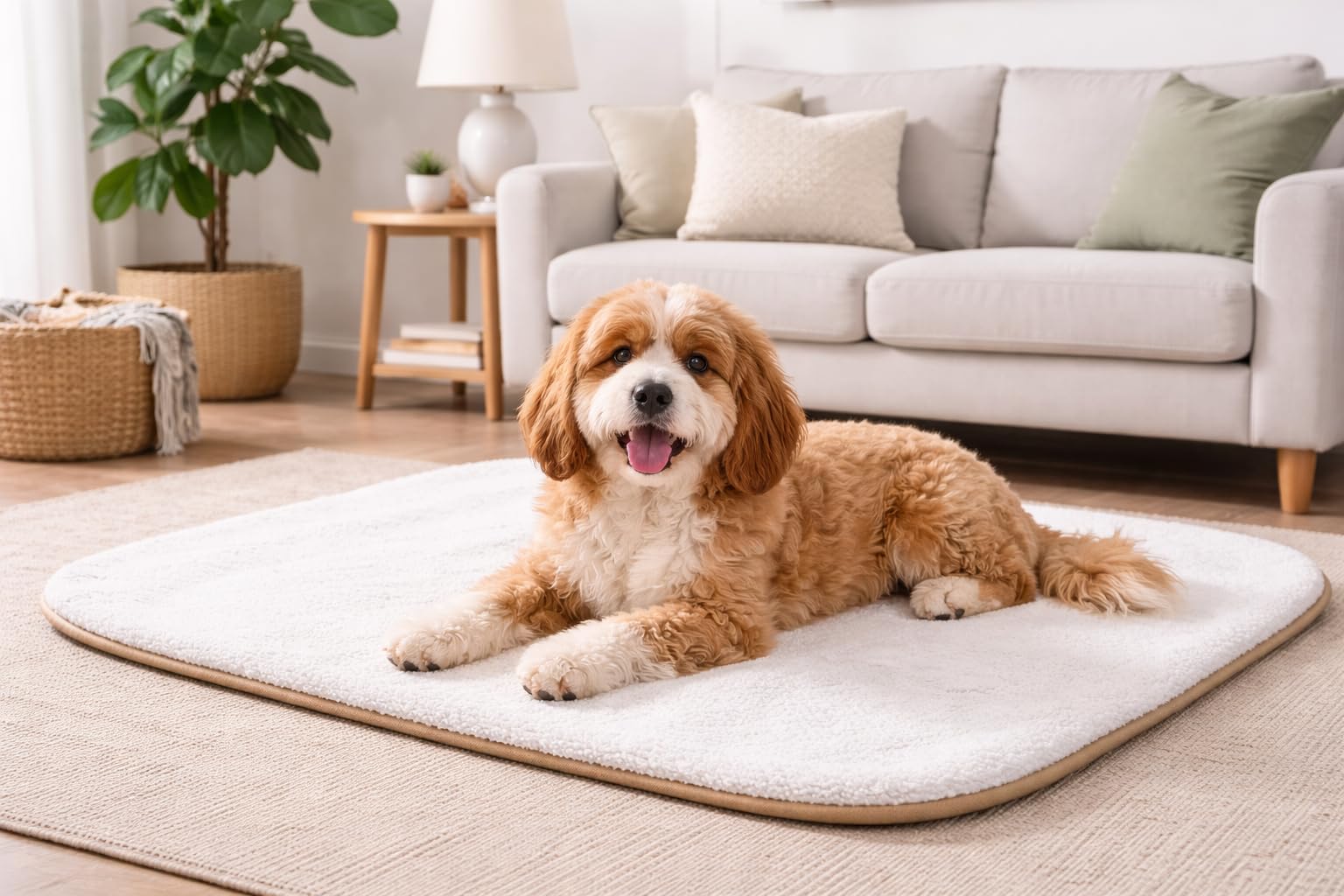 karlie-flamingo-medifleece-couverture-pour-chien-beige-70-x-100-cm image 3