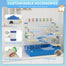 pawhut-cage-hamster-4-tages-avec-tunnels-roue-et-cabane-bleu-78x45x73-cm image 7