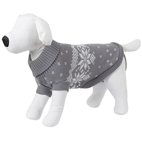 kerbl-lillehammer-pullover-pour-chien-gris-blanc-taille-xxs image 8