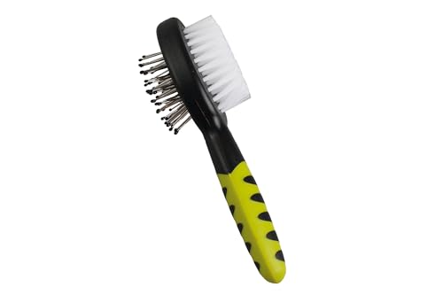 karlie-brosse-2-en-1-en-caoutchouc-pour-rongeurs-noir-vert-14-5-x-4-5-cm image 6
