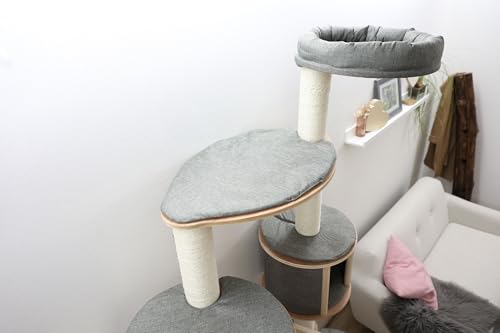 kerbl-dolomit-tofana-arbre-chat-mural-xl-gris-168-x-75-cm image 7