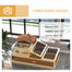 pawhut-maison-tortue-bois-2-tages-3-pi-ces-avec-balcon-et-toit-ouvrable-44-caf image 5