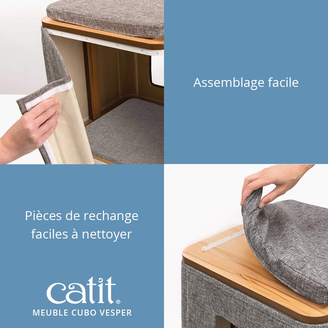 catit-vesper-cubo-meuble-pour-chat-pierre image 4