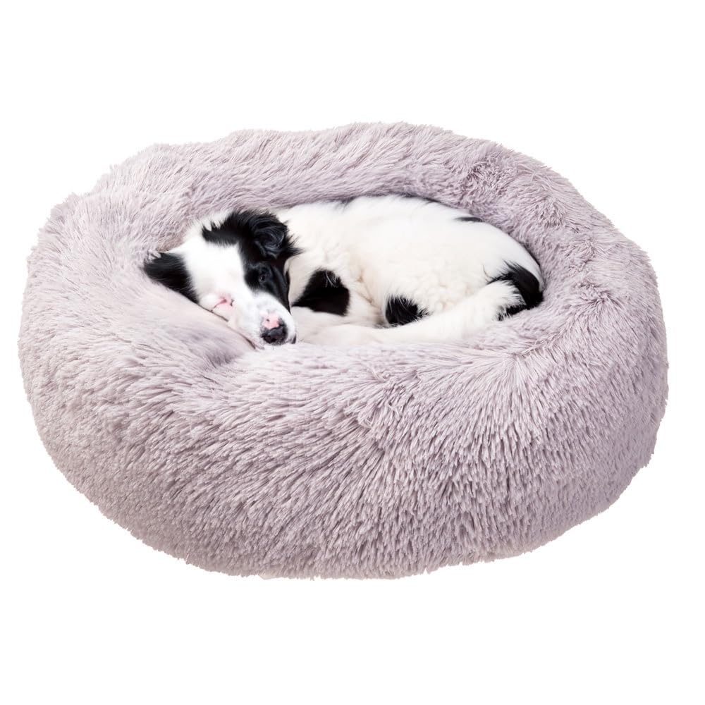 ferplast-cuddly-80-coussin-lit-int-rieur-chien-et-chat-diam-80-x-h-17-cm-marron image 5