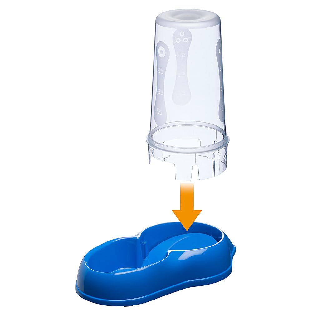 ferplast-azimut-3000-distributeur-croquettes-et-eau-pour-chien-et-chat-3-litres- image 6