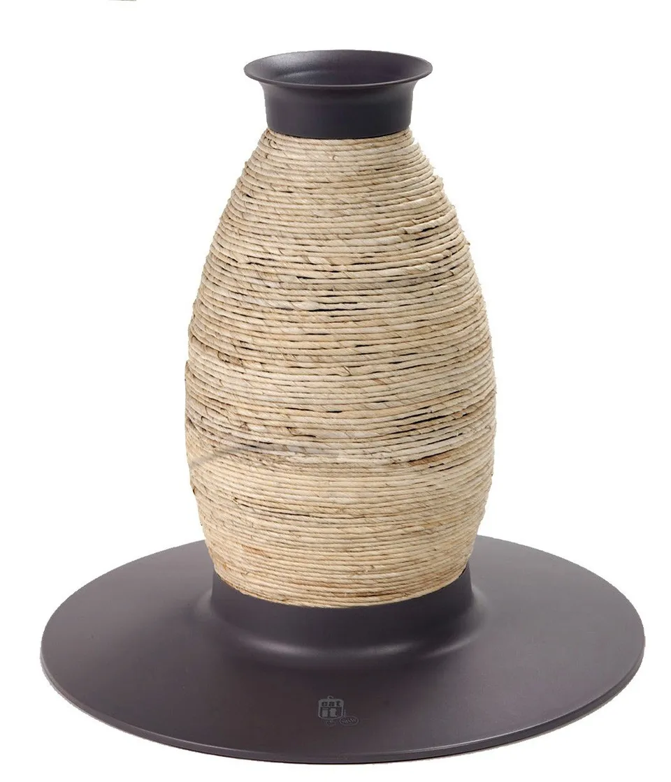 catit-griffoir-chat-forme-vase-sisal-et-feuilles-de-ma-s image 1