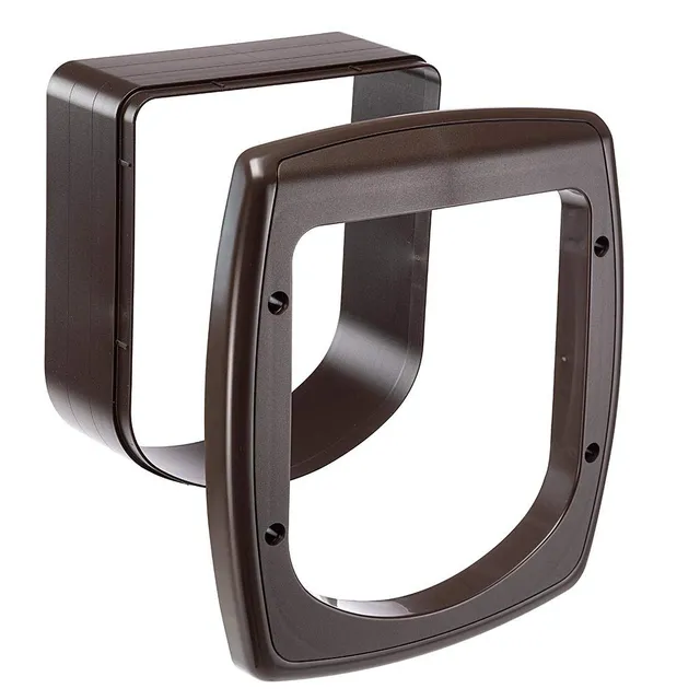 ferplast-swing-microchip-extension-tunnel-5-cm-marron-pour-chati-re-chat image 1