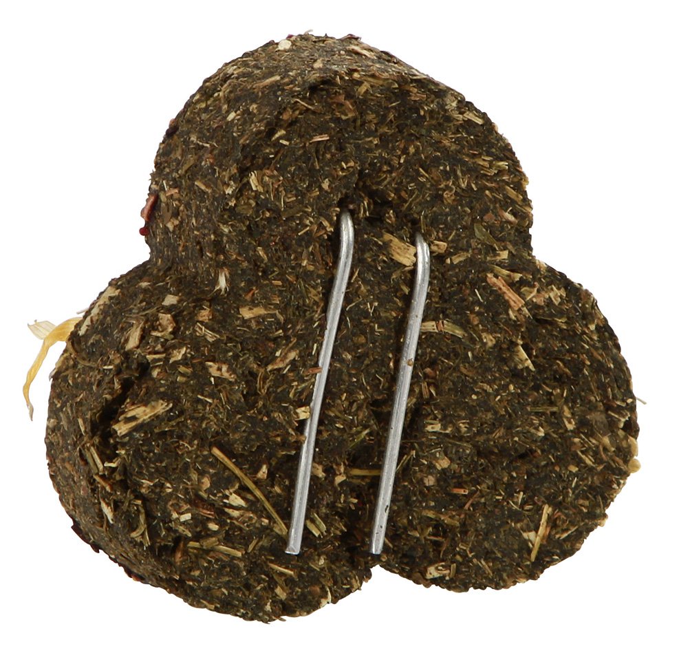 kerbl-native-snacks-feuilles-de-tr-fle-aux-herbes-6-cm-lot-de-2-x-60-g-pour-rong image 2