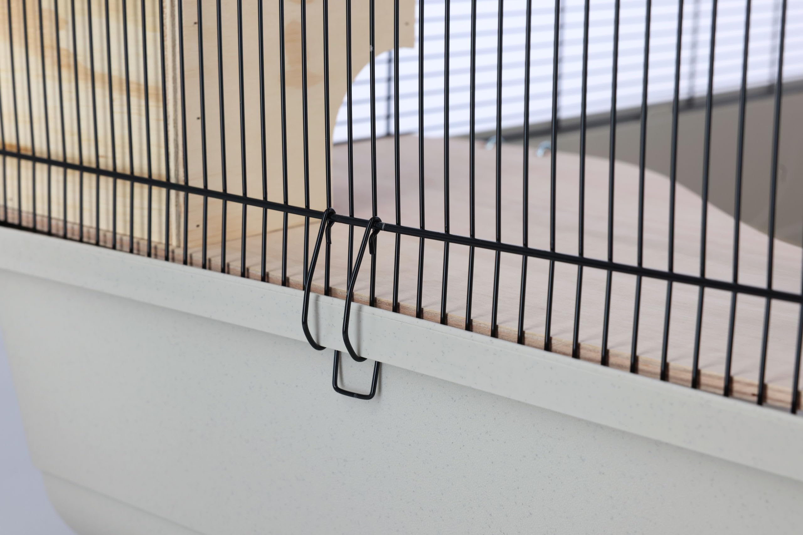 kerbl-cage-pour-hamster-100x53x55-cm-beige-2-niveaux image 3