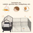 pawhut-cage-pliante-35-pour-petit-animal-avec-rampes-et-accessoires image 6