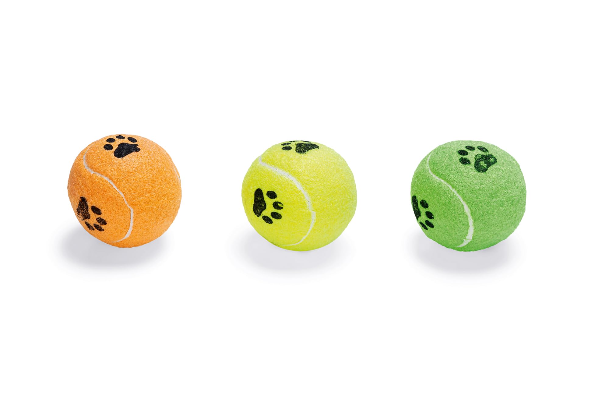 karlie-flamingo-balle-de-tennis-sonore-lot-de-3-6-cm-coloris-al-atoire image 3