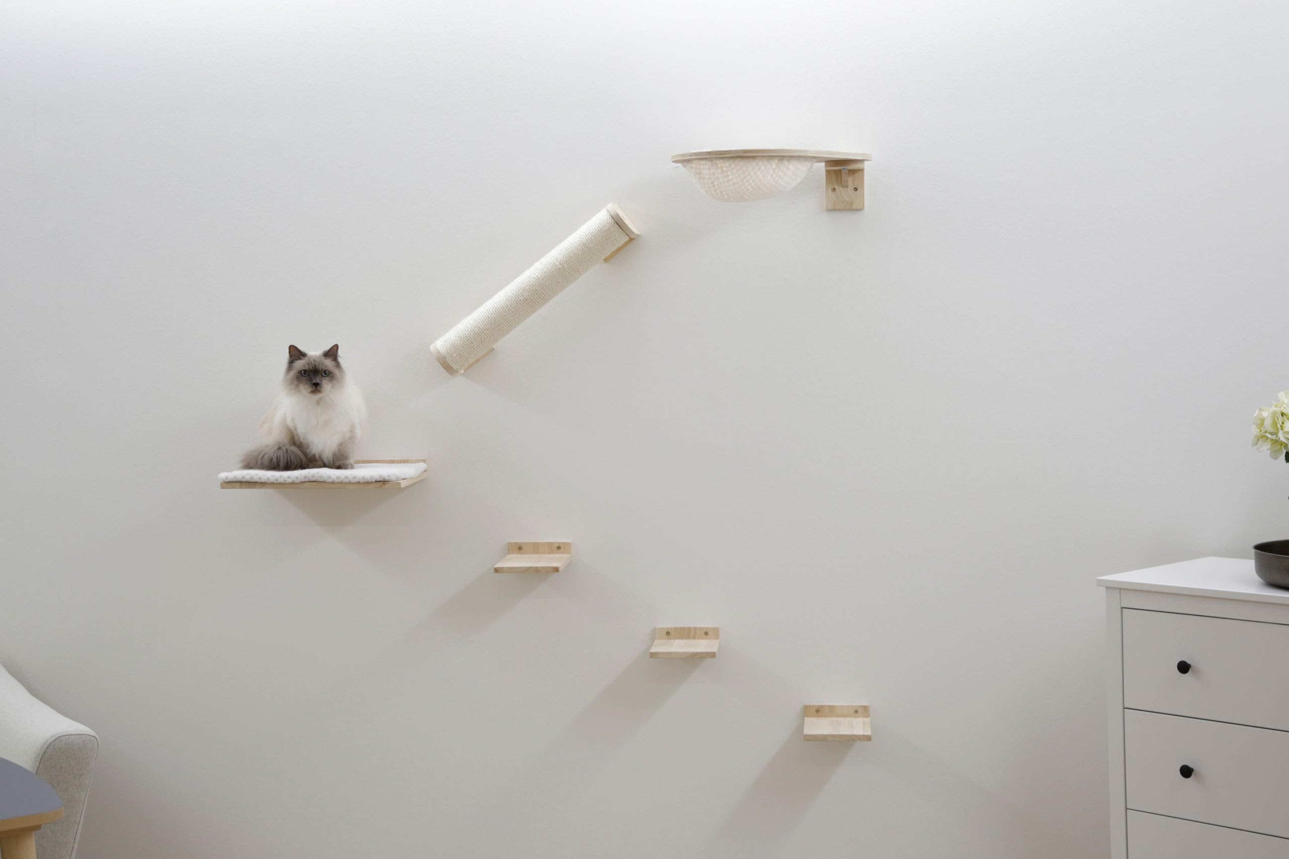 kerbl-pet-mur-d-escalade-rocky-6-pi-ces-pour-chat image 2