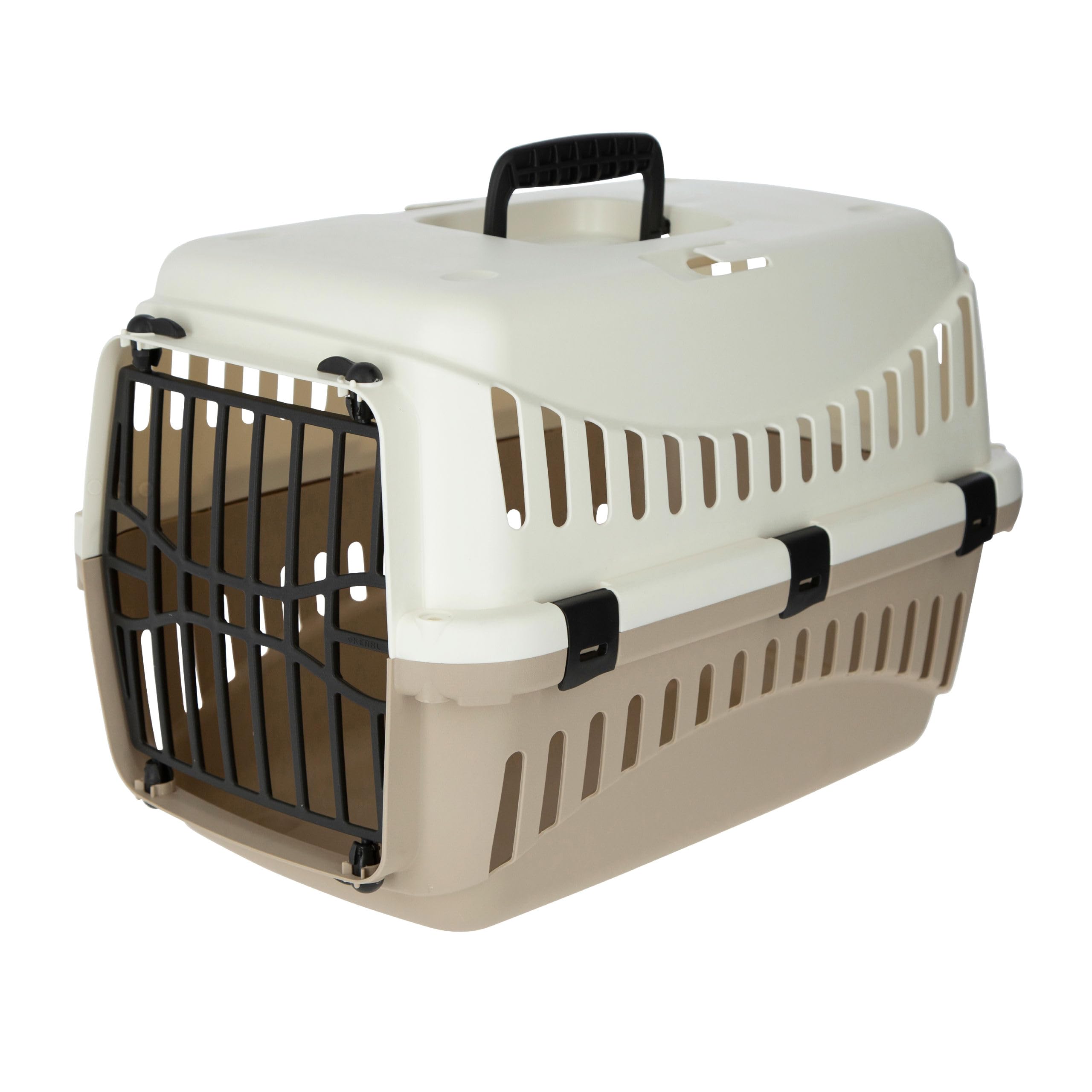 kerbl-pet-expedion-cage-de-transport-cr-me-taupe-45x30x30-cm image 1