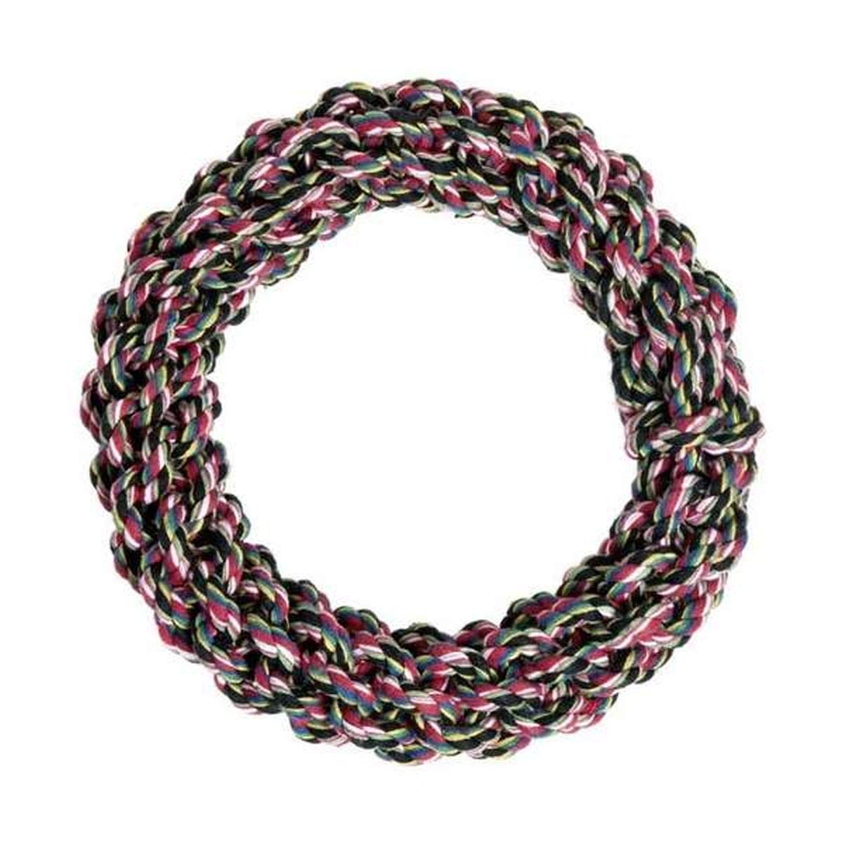 karlie-flamingo-anneau-coton-multicolore-pour-chien-20-cm image 1
