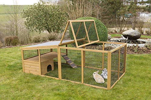 kerbl-pet-enclos-ext-rieur-220x115x75-cm-avec-barri-re-anti-fuite-lapins image 8
