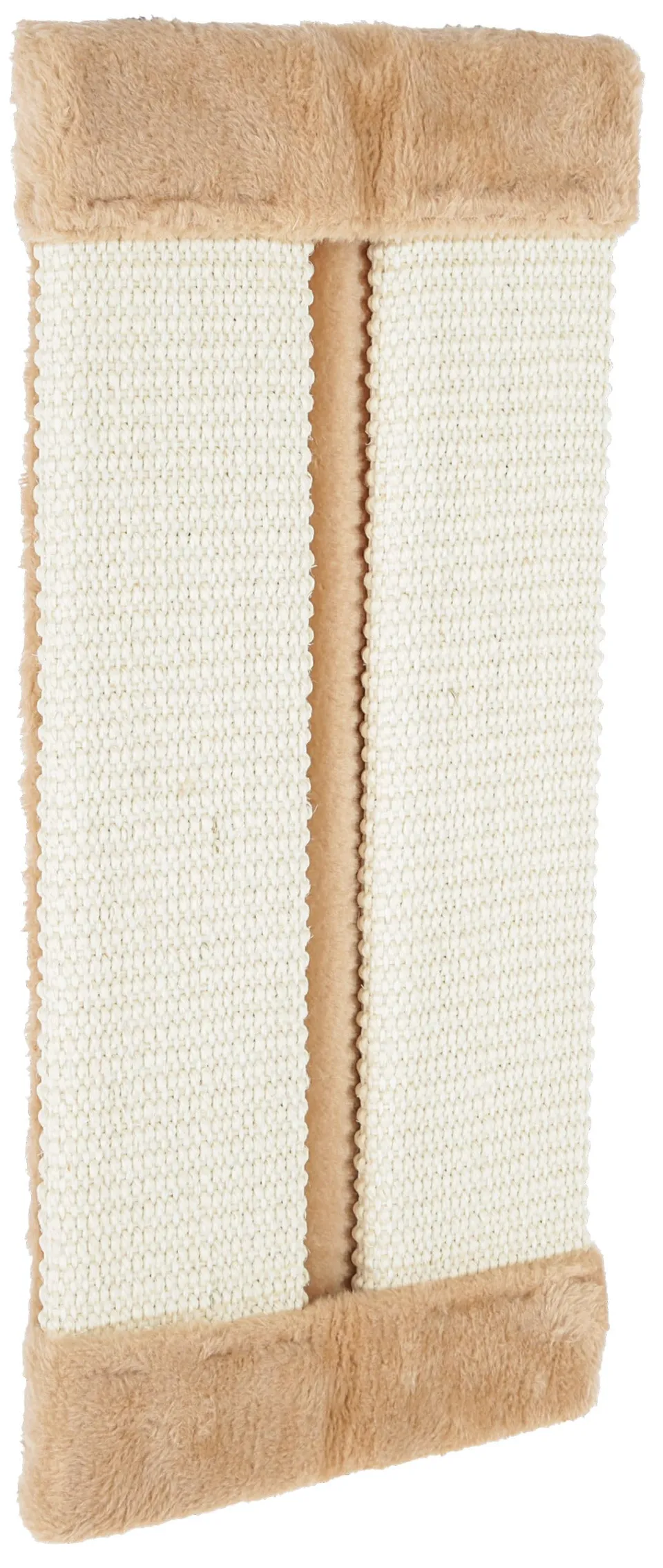 kerbl-griffoir-d-angle-pour-chat-marron-beige-49x23-cm image 1