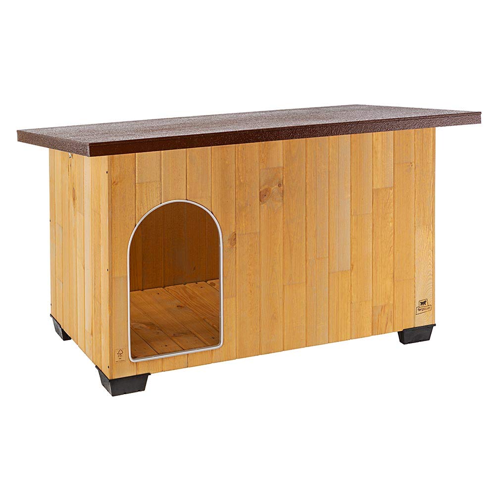ferplast-baita-niche-chien-ext-rieur-bois-fsc-m-67-x-53-x-56-cm-avec-toit-ouvran image 8