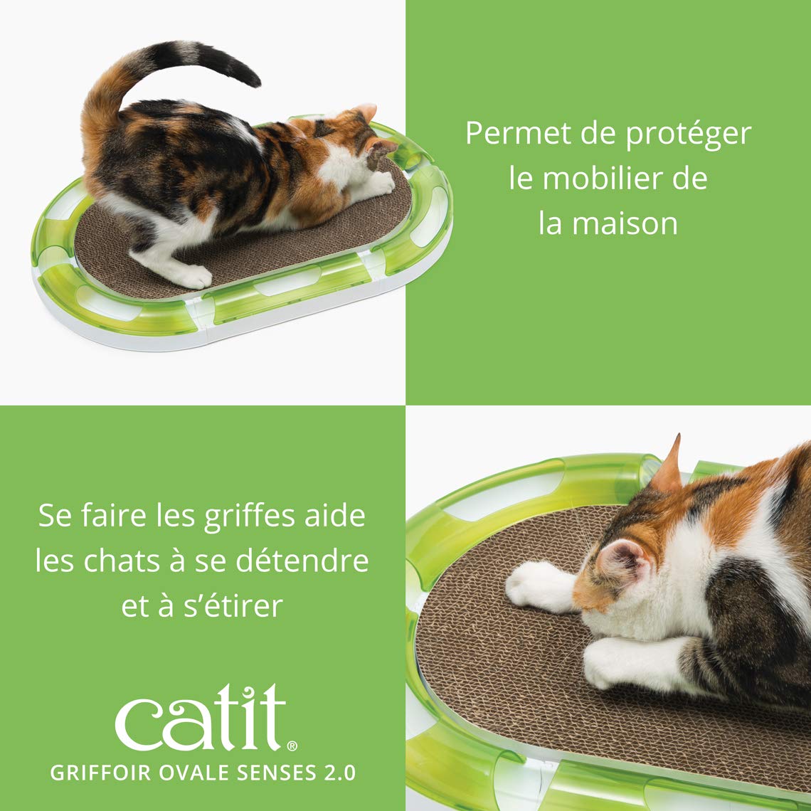 catit-senses-griffoir-ovale-pour-chats-45-7-x-27-9-x-7-6-cm image 4