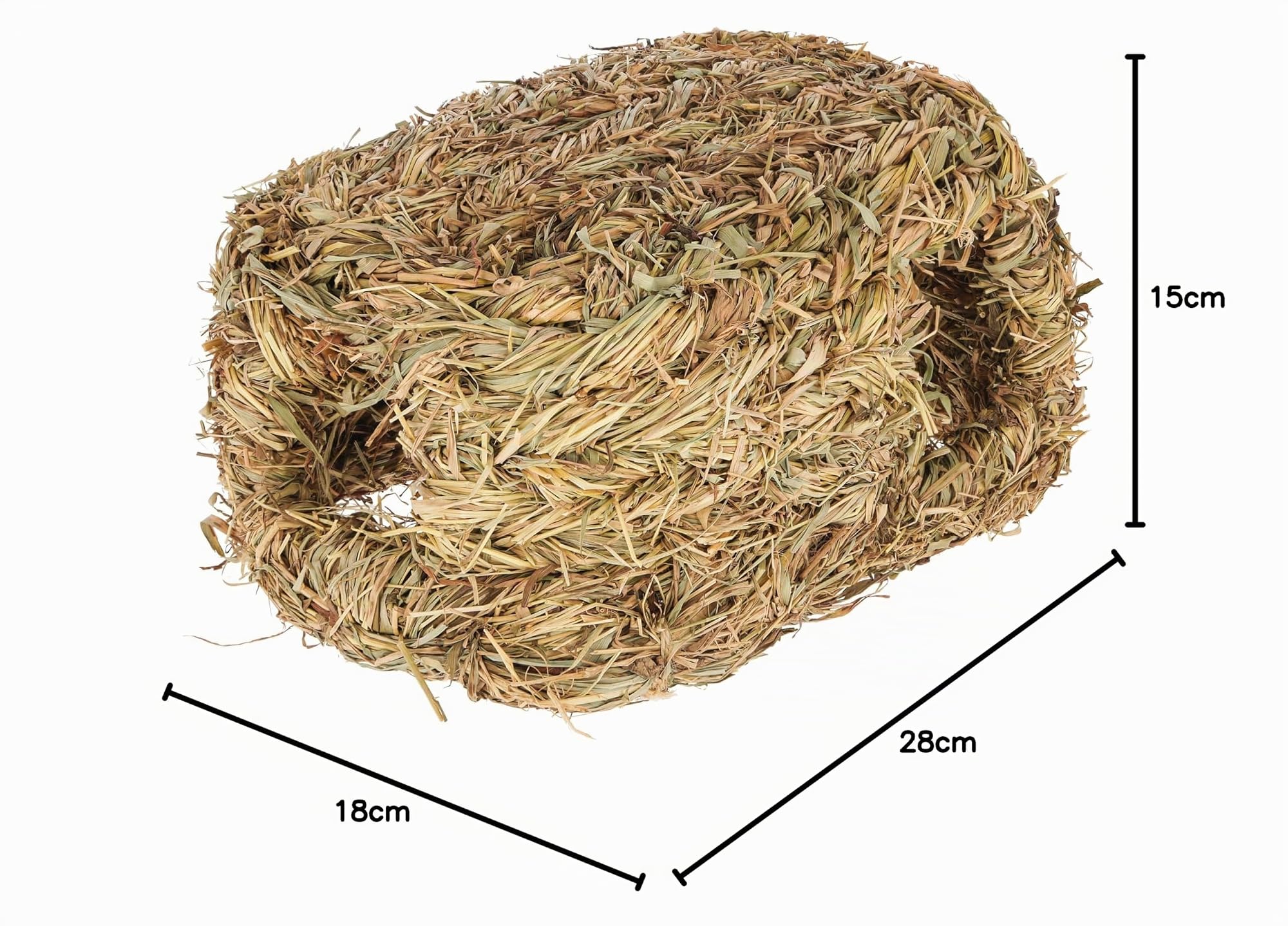 kerbl-pet-maison-en-herbe-deux-entr-es-28x18x15-cm-pour-rongeurs image 5
