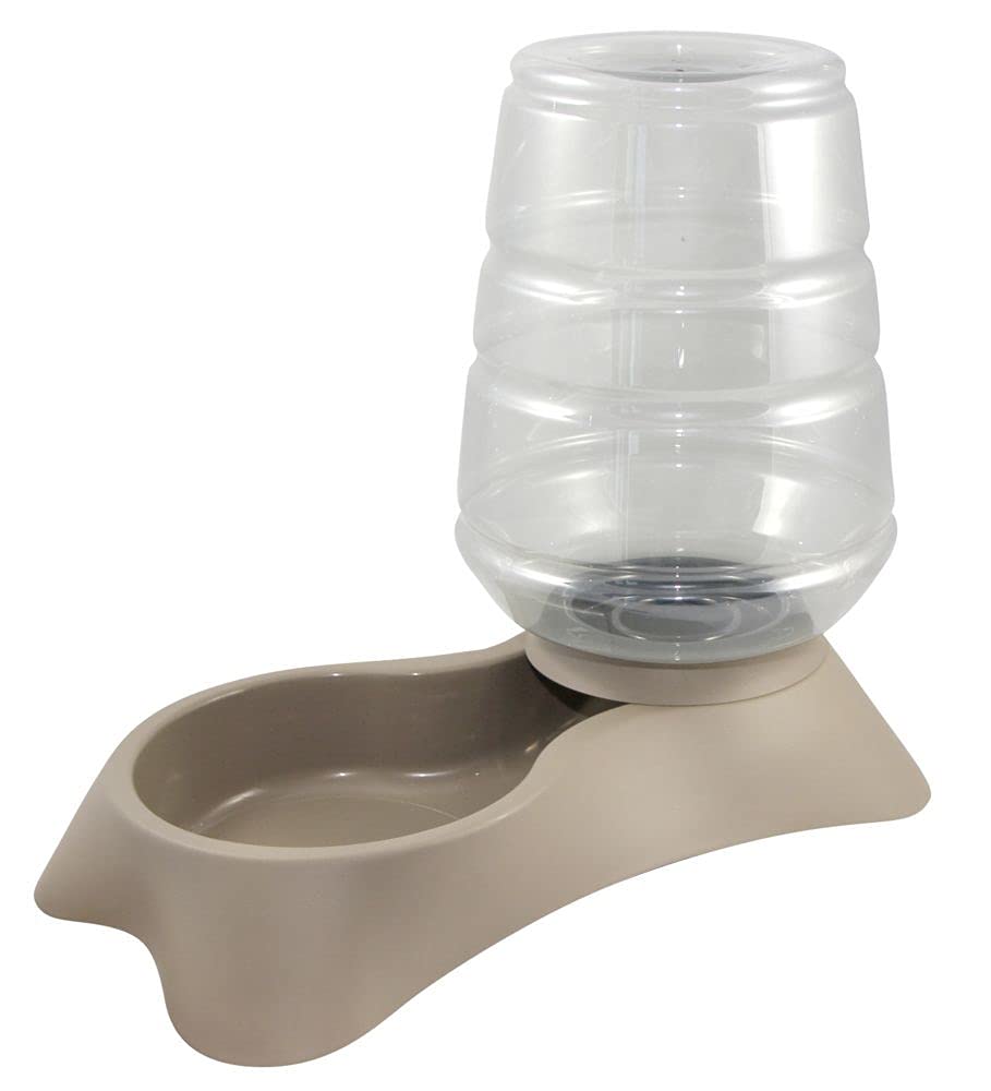 kerbl-distributeur-d-eau-nuvola-3-8-l-taupe-pour-chien-et-chat image 1