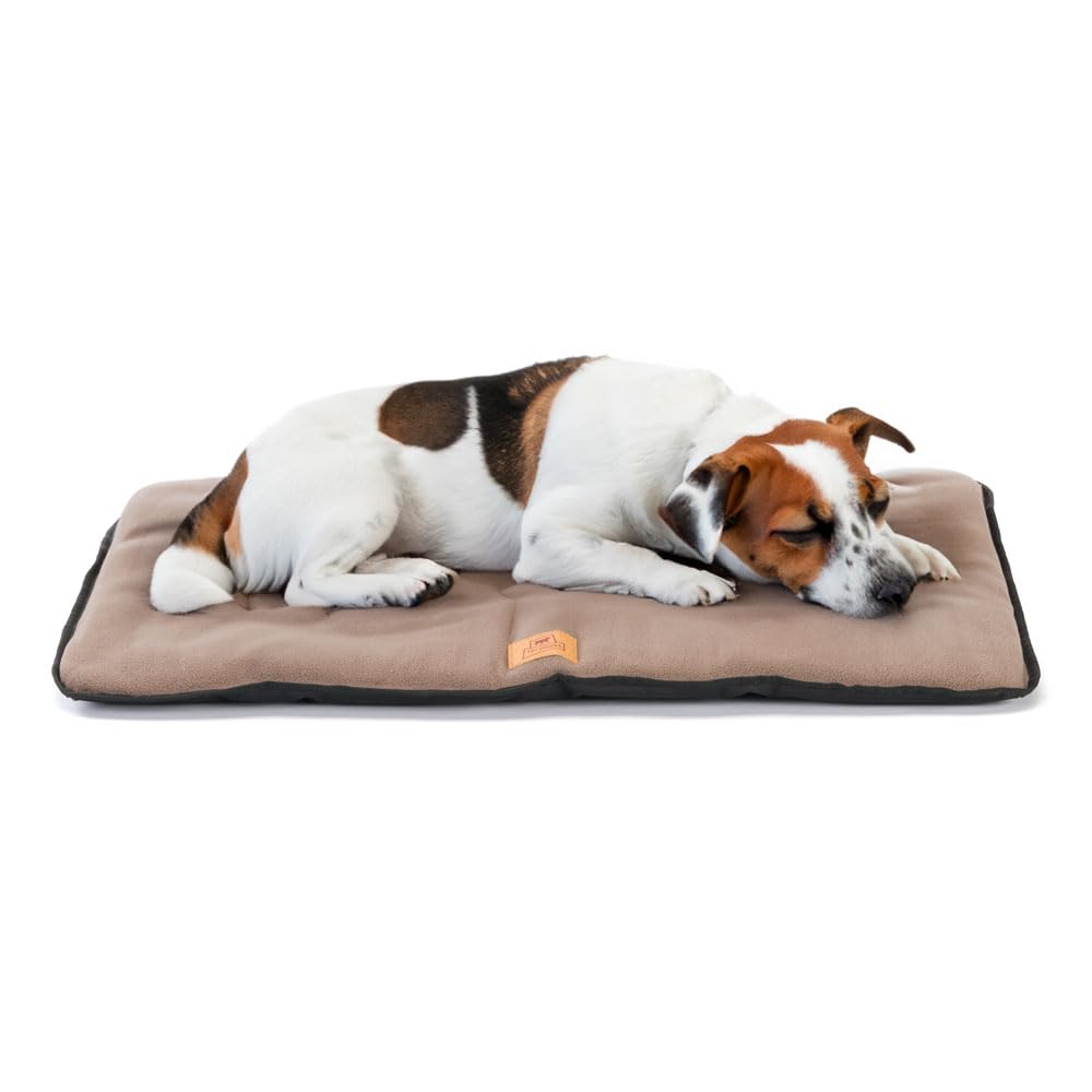 ferplast-jolly-microfleece-57-x-38-x-3-5-cm-matelas-chien-double-face-marron image 7