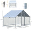 pawhut-poulailler-enclos-ferme-9-8-x-6-6-x-6-4-forme-clocher-walk-in-ext-rieur image 5