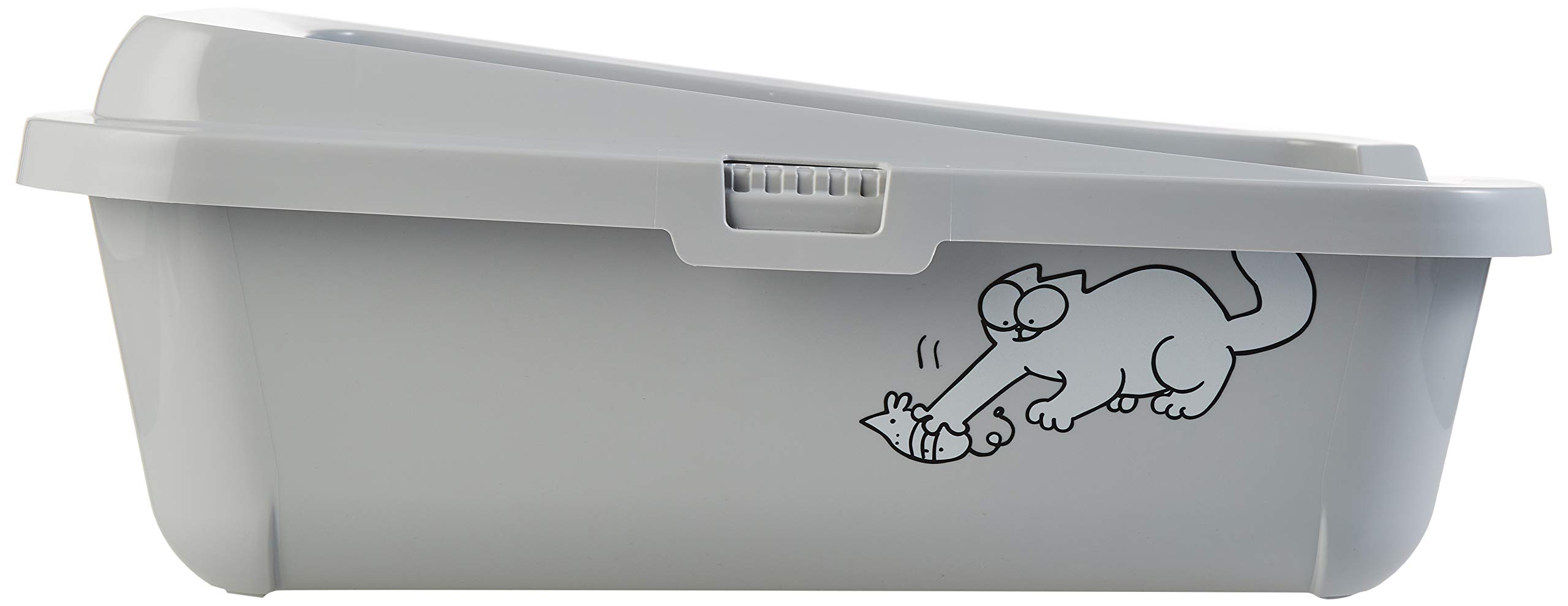 karlie-simon-s-cat-flamingo-bac-liti-re-pour-chat-42-x-32-x-16-cm-gris image 2